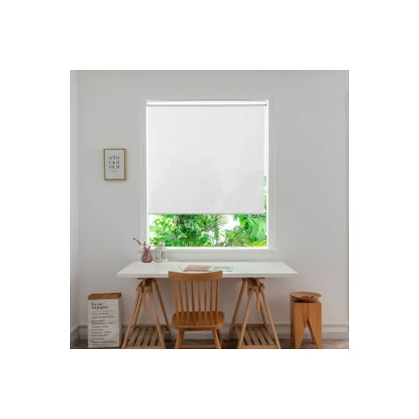 Store enrouleur thermique salle de bains Badallo blanc l.180 x H.180cm Goodhome