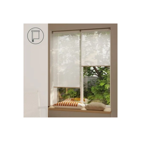 Store enrouleur voile sans perçage Asthall blanc l.60 x H.180cm Goodhome