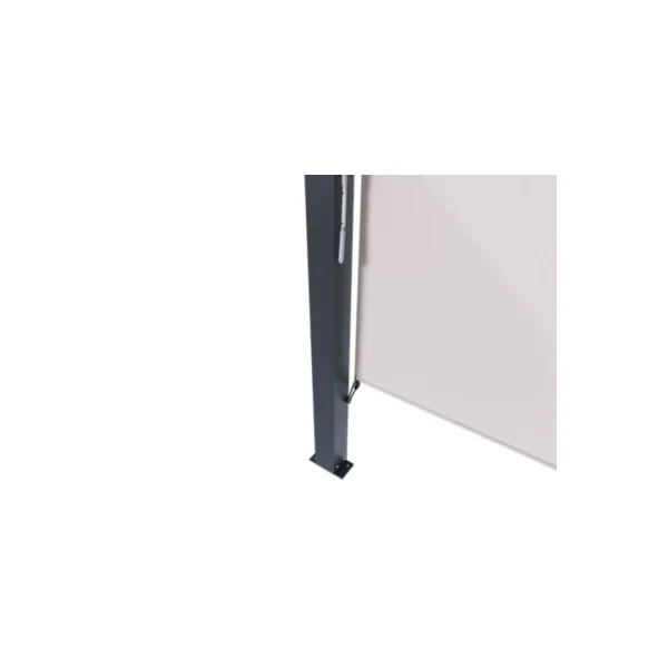 Store latéral 3,5 m pour pergola adossée Salto Alumin'home gris foncé RAL 7016