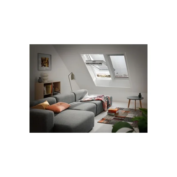 Store pare-soleil extérieur fenêtre de toit Velux MHL 5060 CK00 gris