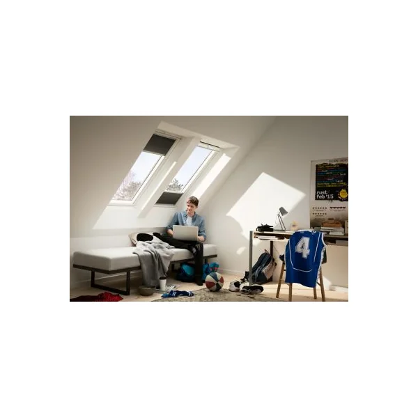 Store plissé occultant isolant fenêtre de toit Velux FHC M04