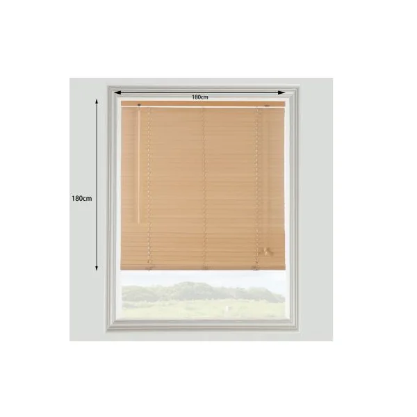 Store vénitien bois clair l.180 x H.180 cm GoodHome Cana