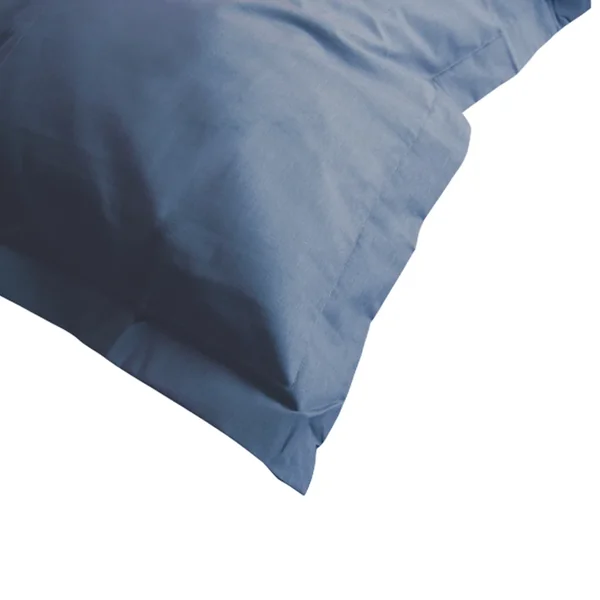 Taie d'oreiller uni 60x40 cm 100% coton ALTO bleu Jean