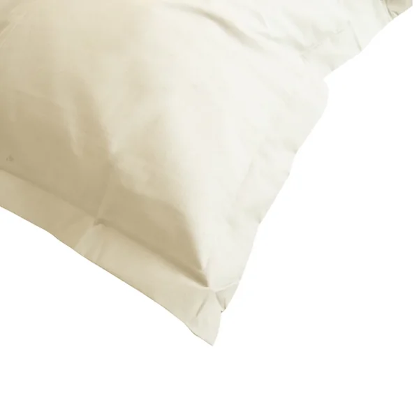 Taie d'oreiller uni 65x65 cm 100% coton ALTO Crème