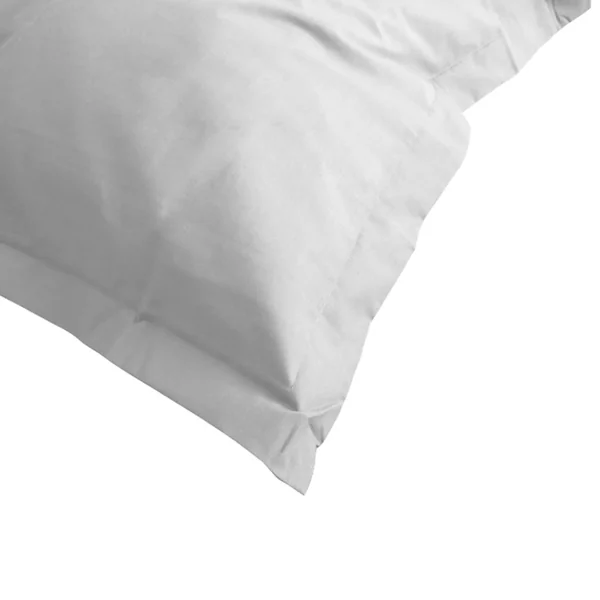 Taie d'oreiller uni 80x80 cm 100% coton ALTO Calcium