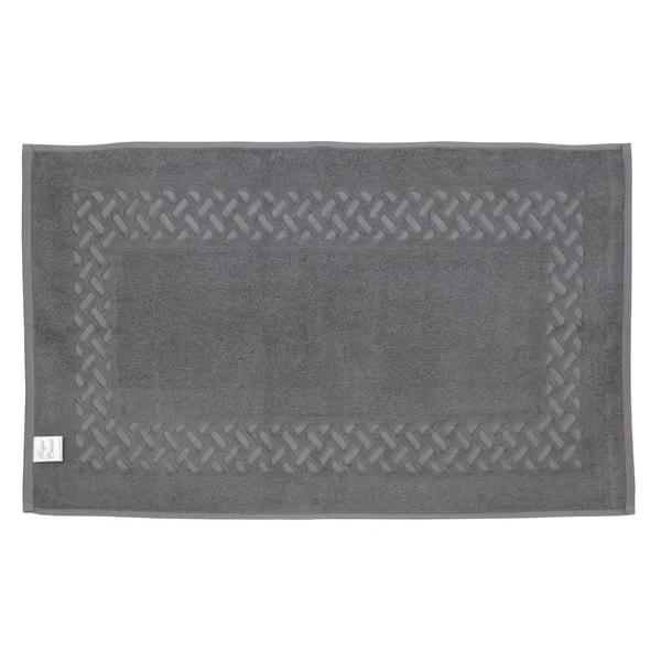 Tapis de bain 50x80 cm ROYAL CRESENT Gris Acier 850 g/m2