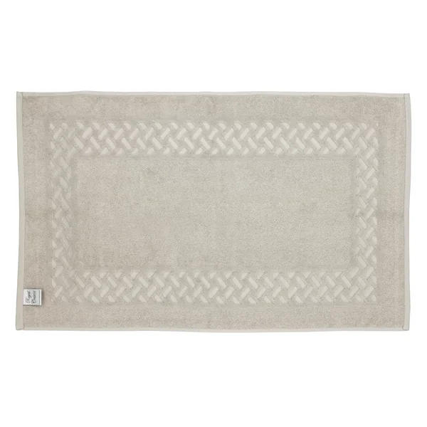 Tapis de bain 50x80 cm ROYAL CRESENT Gris Craie 850 g/m2