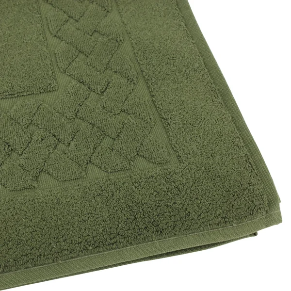 Tapis de bain 50x80 cm ROYAL CRESENT Vert Bouteille 850 g/m2