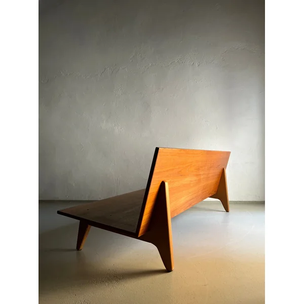 Teak Daybed Sofa by Gustaf Hiort Af Ornäs | Finland | 1950s