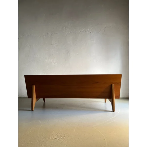Teak Daybed Sofa by Gustaf Hiort Af Ornäs | Finland | 1950s