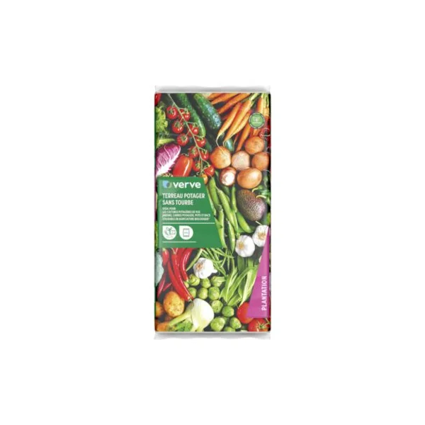 Terreau potager sans tourbe Verve 40L