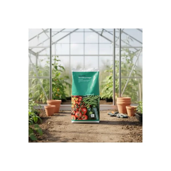 Terreau sans tourbe pour potager 50L GoodHome