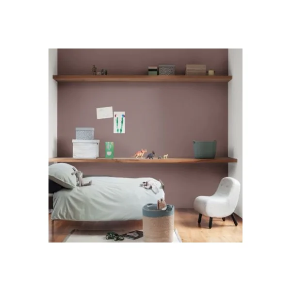 Testeur de peinture Color Resist murs et boiseries Dulux Valentine mat brun cachemire 30ml