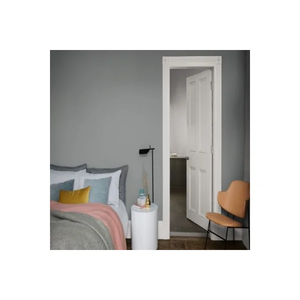 Testeur de peinture Color Resist murs et boiseries Dulux Valentine mat gris parfait 30ml