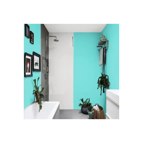 Testeur de peinture Color Resist salle de bains Dulux Valentine satin bleu lagon 30ml