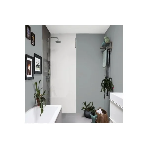 Testeur de peinture Color Resist salle de bains Dulux Valentine satin gris parfait 30ml