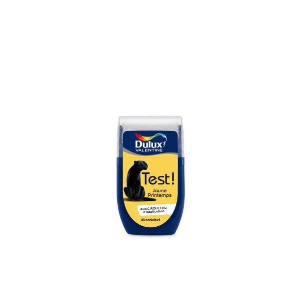 Testeur de peinture Crème De Couleur Dulux Valentine Jaune Printemps 30 ml