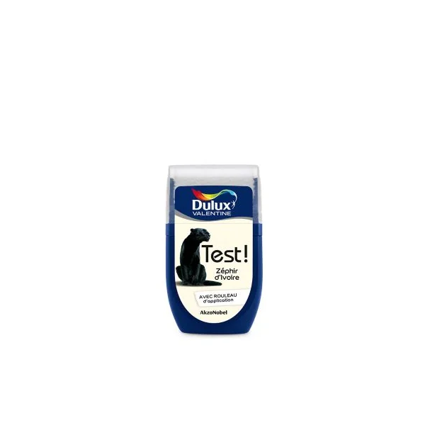 Testeur de peinture Crème De Couleur Dulux Valentine Zéphir d'Ivoire 30 ml
