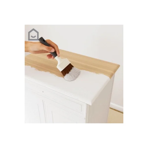 Testeur de peinture pour meubles bois, mélaminé et métal GoodHome satin blanc North Pole blanc 80ml