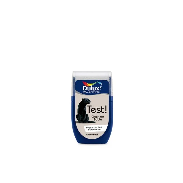 Testeur peinture beige grain de sable Dulux Valentine Crème de couleur 30 ml