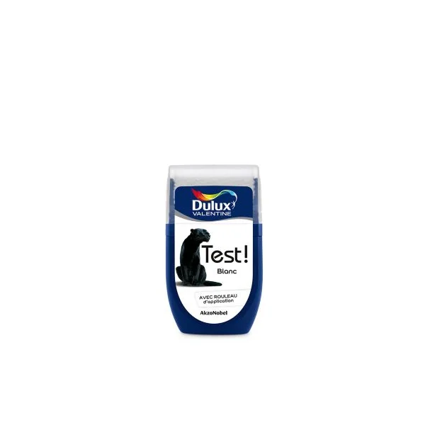 Testeur peinture blanc Dulux Valentine Crème de couleur 30 ml