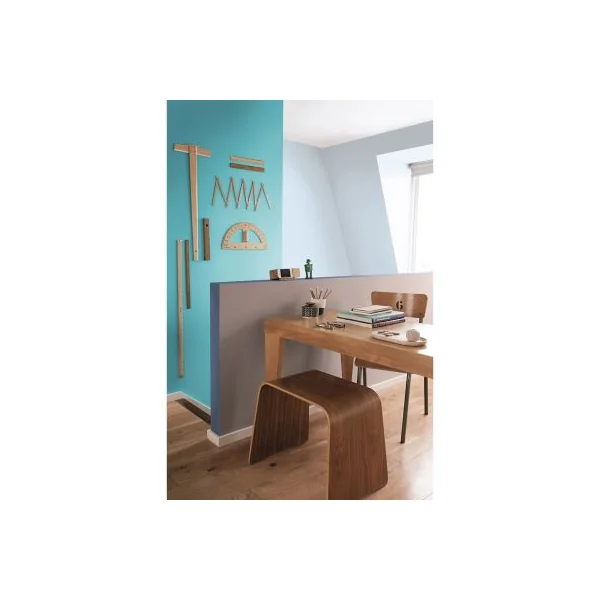 Testeur peinture bleu caraïbes Dulux Valentine Crème De Couleur 30 ml