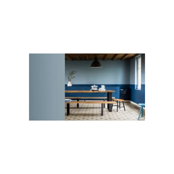 Testeur peinture bleu gris Dulux Valentine Crème de couleur 30 ml