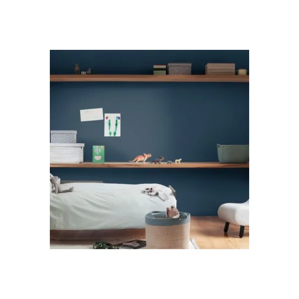 Testeur peinture bleu paon Dulux Valentine Crème De Couleur 30 ml