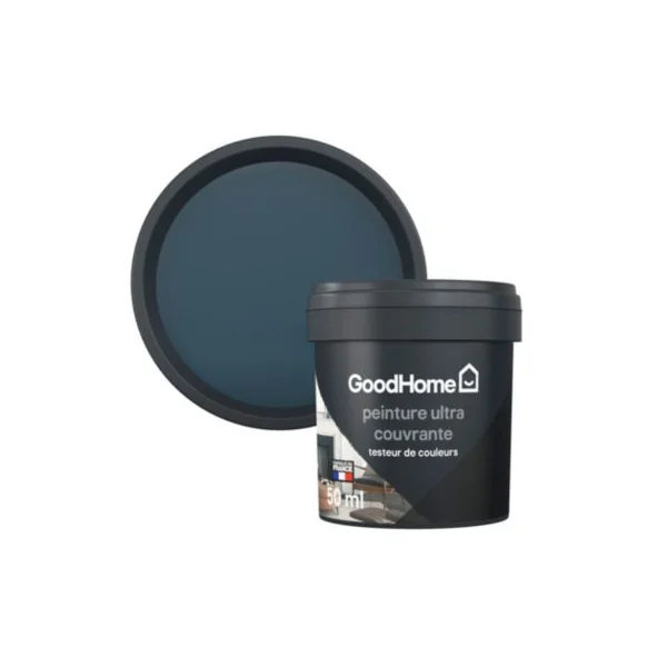 Testeur peinture couleur 2 en 1 velours GoodHome odyssée 50ml