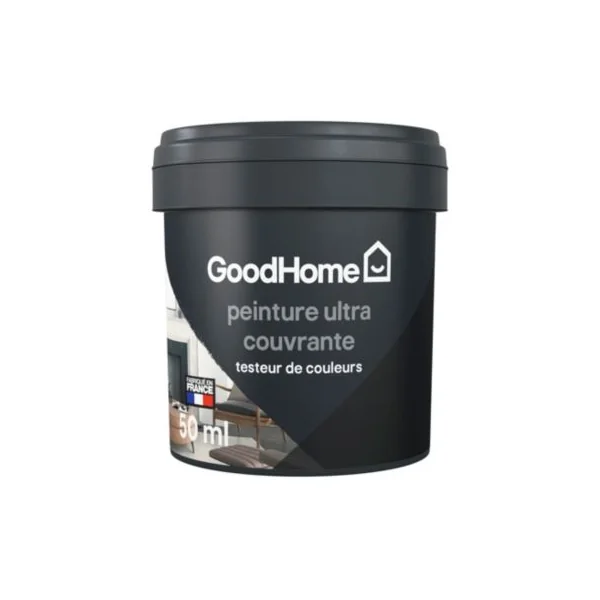 Testeur peinture couleur 2 en 1 velours GoodHome odyssée 50ml