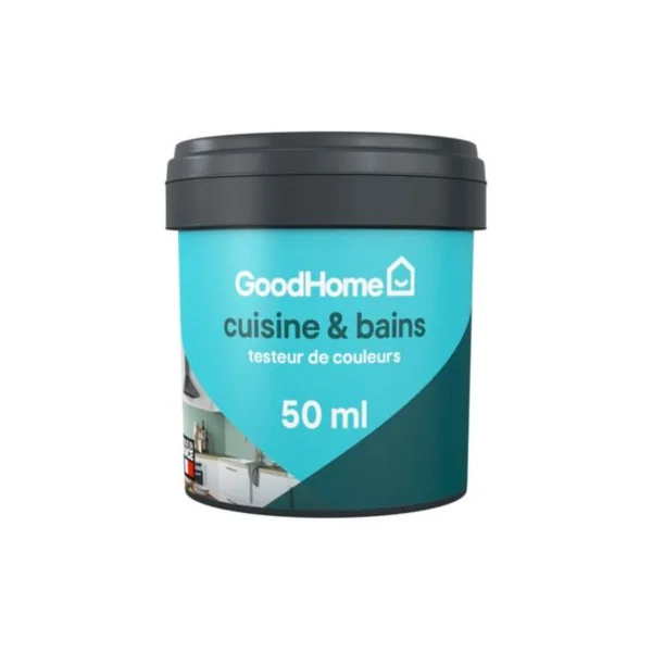 Testeur peinture cuisine et salle de bains beige santa fe GoodHome 50 ml