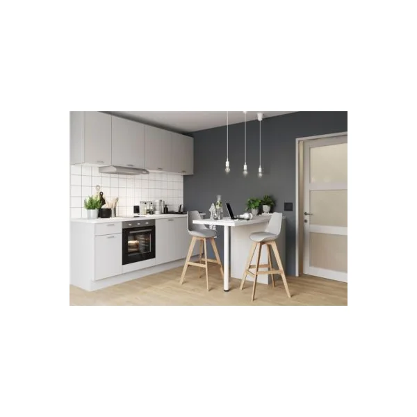 Testeur peinture cuisine et salle de bains gris princeton satin GoodHome 50 ml