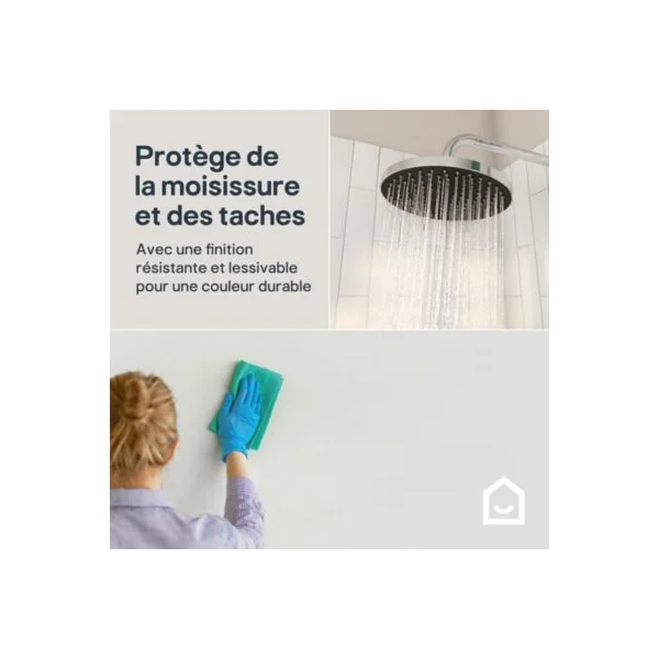 Testeur peinture cuisine et salle de bains rouge terracotta camden satin GoodHome 50 ml