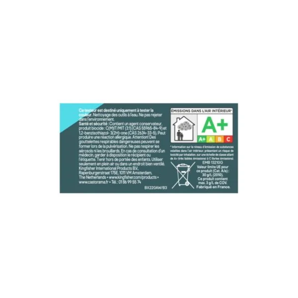 Testeur peinture cuisine et salle de bains vert kilkenny satin GoodHome 50 ml