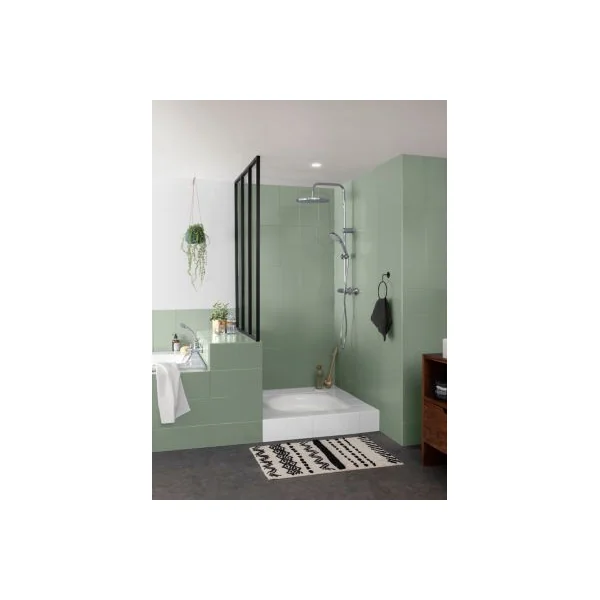 Testeur peinture de rénovation faïence et meuble de salle de bain V33 vert sauge satin 75ml