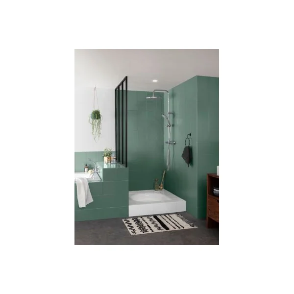 Testeur peinture de rénovation faïence et meuble de salle de bains V33 vert eucalyptus satin 75 ml