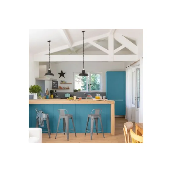 Testeur peinture de rénovation multi-supports V33 Easy Reno bleu batik satin 75ml