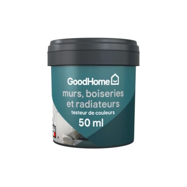 Testeur peinture intérieure couleur GoodHome satin vence bleu 50ml