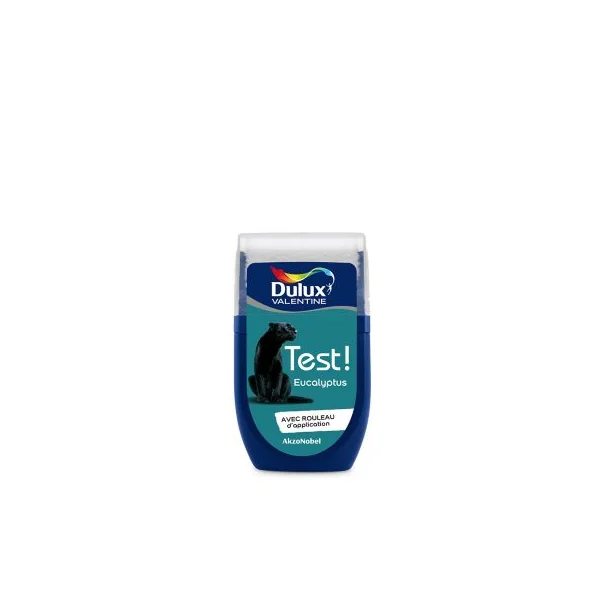 Testeur peinture vert eucalyptus Dulux Valentine Crème de couleur 30 ml