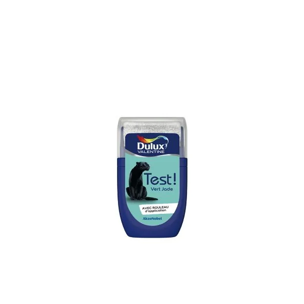 Testeur peinture vert jade Dulux Valentine Crème de couleur 30 ml