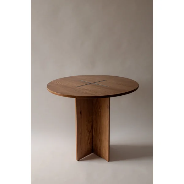 The Axis Table in Wood and Metal