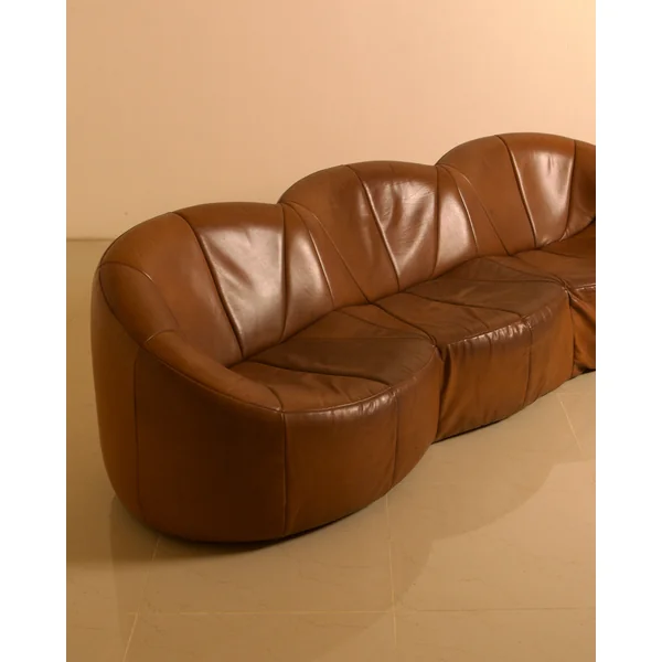 Three-seater "Pumpkin" Sofa by Pierre Paulin for Artifort, 1980