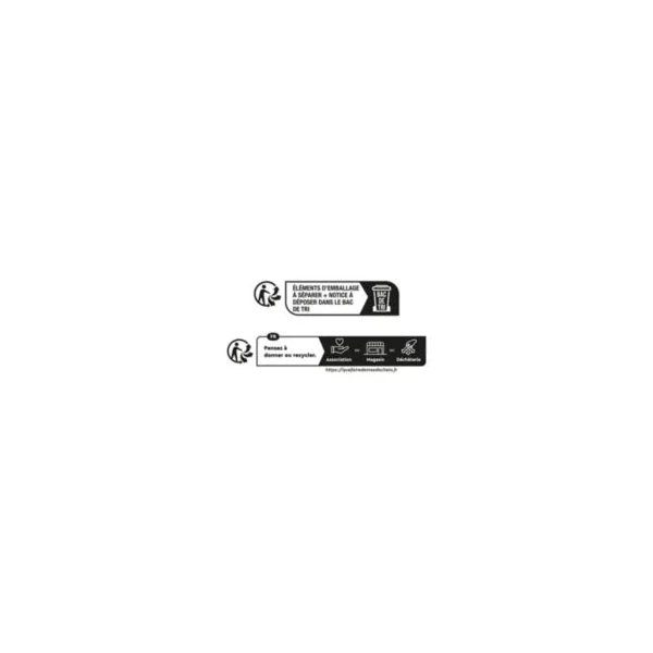 Tiroir anthracite brillant GoodHome Atomia H. 18,5 x L. 49,7 x P. 39 cm vendu par 2