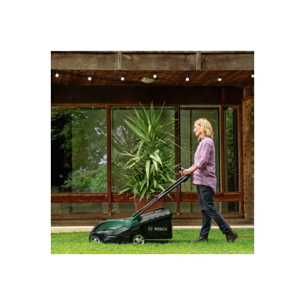 Tondeuse filaire 1700 W - largeur de coupe 40 cm - hauteur de coupe 25 à 80 mm - bac 50 L - Bosch AdvancedRotak 40-650