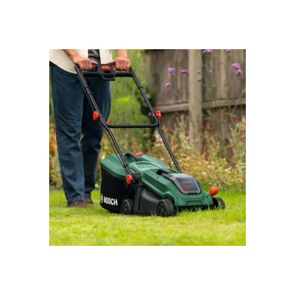 Tondeuse à gazon électrique sans fil sur batterie Bosch Rotak 18V-32 65mm 1x4Ah