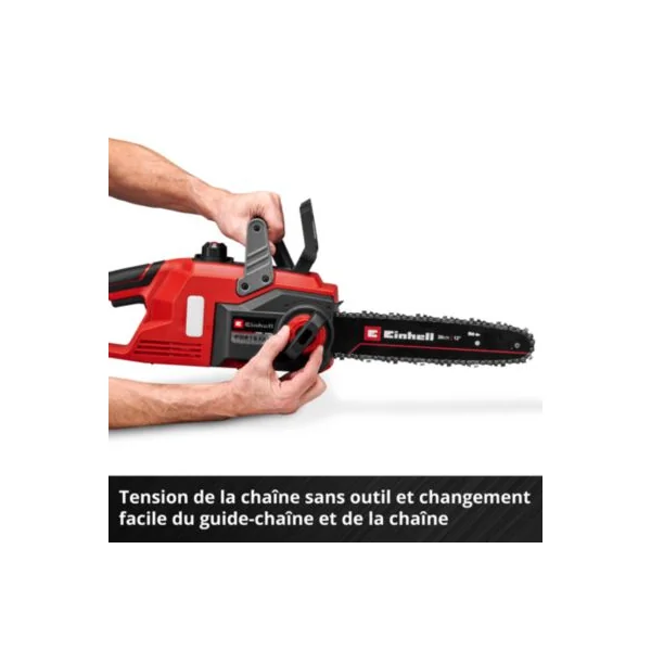 Tronçonneuse sans fil 18 V Einhell FORTEXXA 18/30 – guide-chaîne 300 mm – poids 4,03 kg – vendue sans batterie ni chargeur