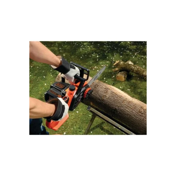 Tronçonneuse sans fil avec batterie 36 V - longueur du guide-chaîne 300 mm - poids 3,9 kg - Black+Decker GKC3630L25-QW