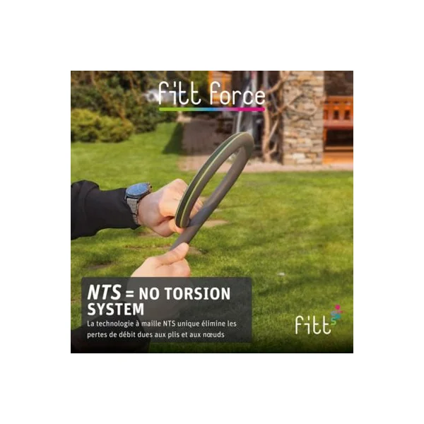 Tuyau d'arrosage Fitt Force lime ø12,5 mm L.15 m, avec accessoires