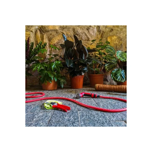 Tuyau extensible FITT YOYO GO 15 m coloris Rouge