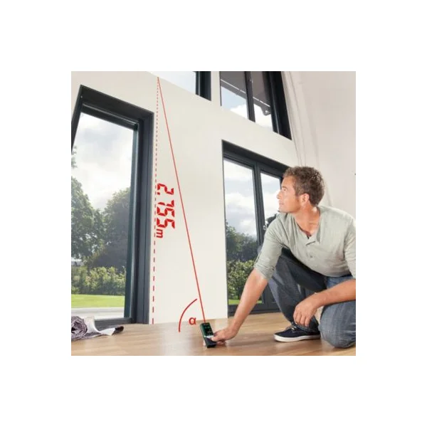 Télémètre laser Bosch AdvancedDistance 50C portée jusqu'à 50 m précision ± 2 mm